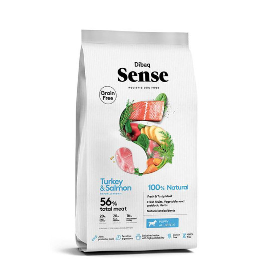 DIBAQ SENSE SALMON & PAVO (PUPPY)