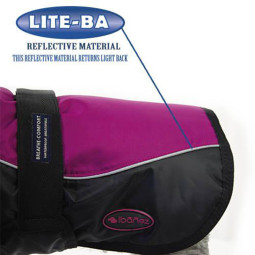 Abrigo Trek Breath Confort Fucsia