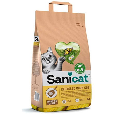 Arena Sanicat RECYCLED MAIZ AGLOMERANTE