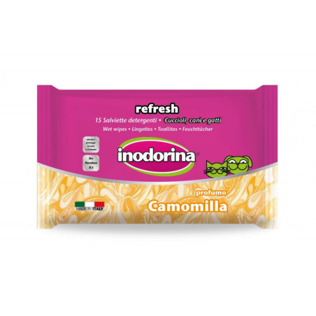 TOALLITAS HUMEDAS INODORINA REFRESH CITRONELA