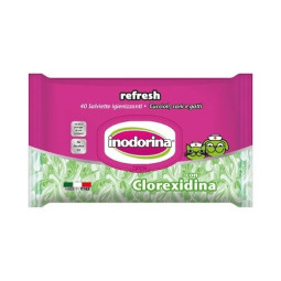 TOALLITAS HUMEDAS INODORINA REFRESH CLORHEXIDINA