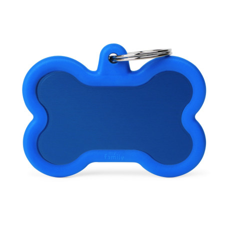 Hueso Aluminio azul