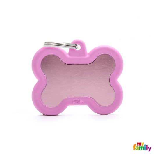 Hueso Aluminio rosa