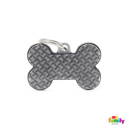 Hueso plataforma plata antigua