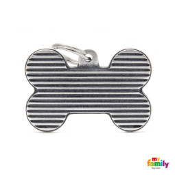 Hueso persiana plata antigua