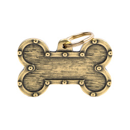 Hueso futurista latón ingles