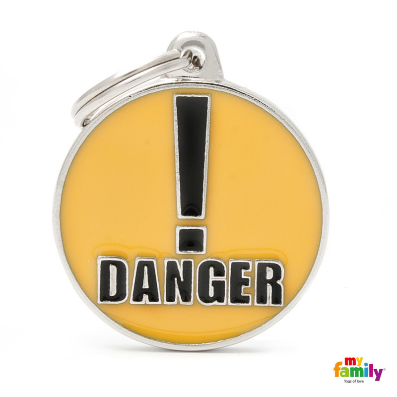 Chapa Identificativa danger