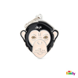 Chapa identificativa chimpancé