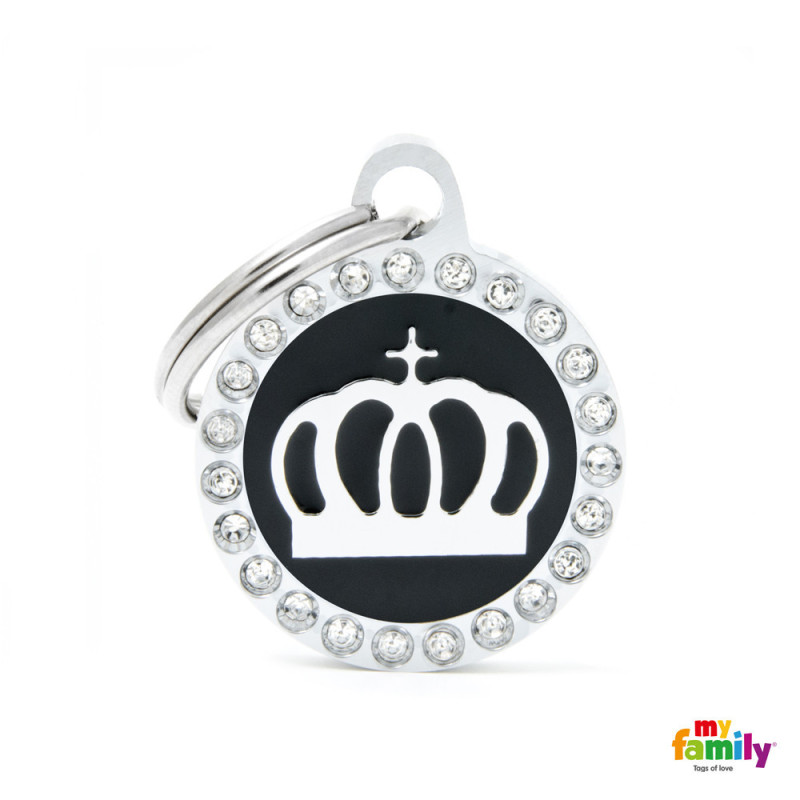 Chapa identificativa circulo corona