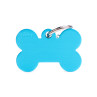 Chapa identificativa Hueso azul celeste