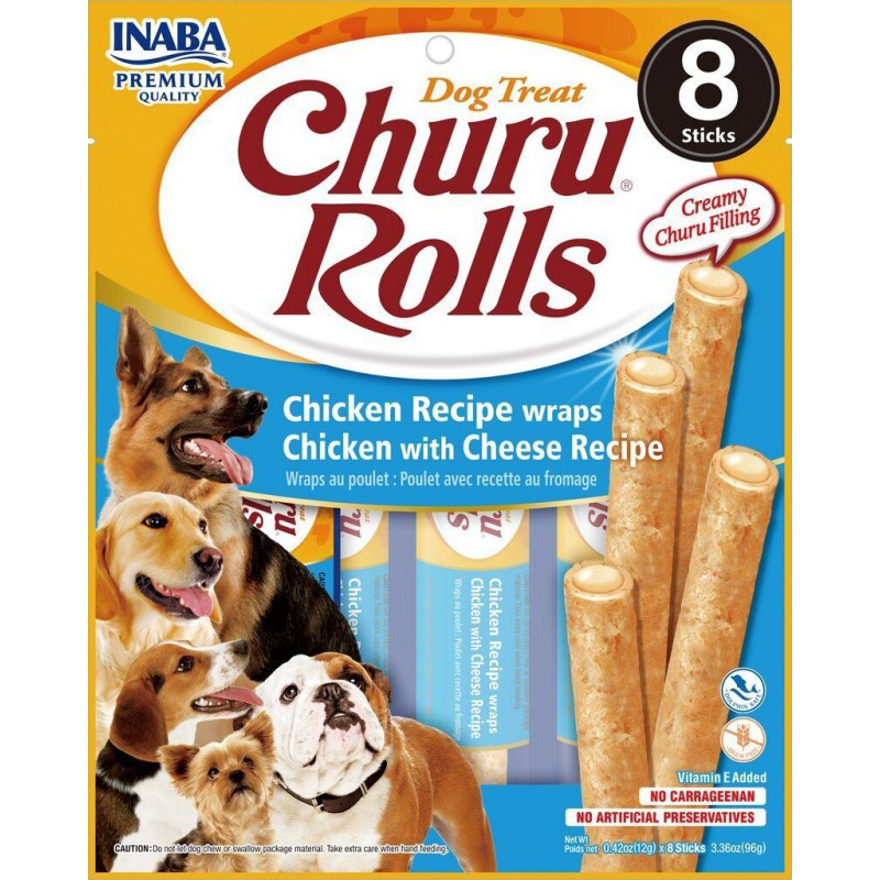 Churu Rolls para perros Receta Pollo