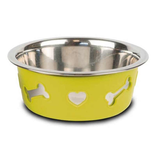 Comedero Acero Inox Silicona Ibañez
