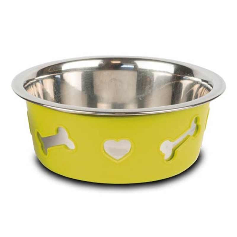 Comedero Acero Inox Silicona Ibañez